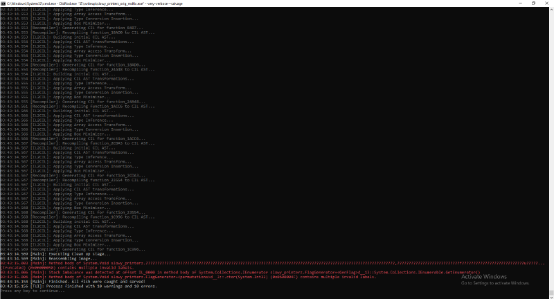 OldRod on the modified PE