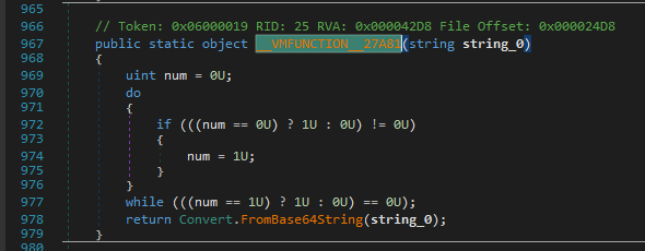 Decompiled .__VMFUNCTION__27A81
