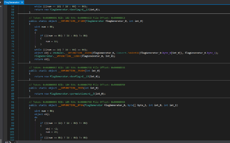 FlagGenerator enumerators usage
